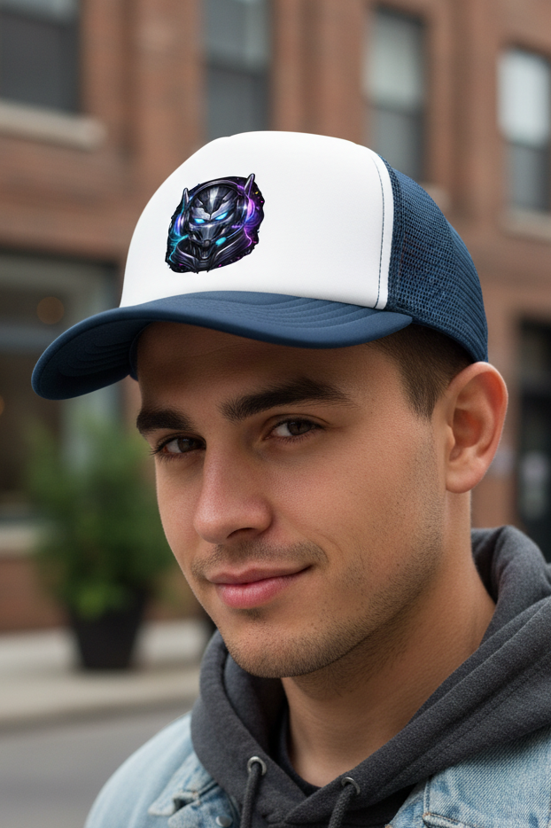 Retro Trucker Cap Forge Guardian