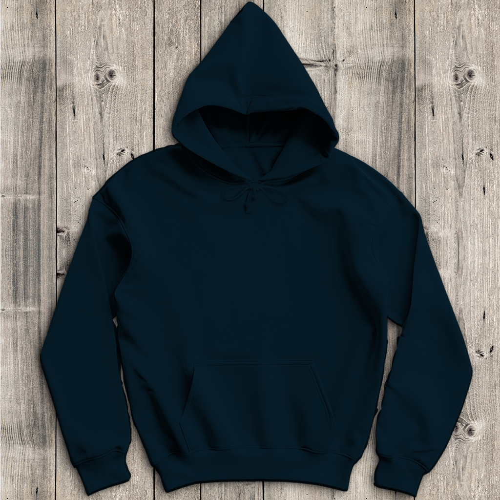Herren Hoodie Grimmiger Gamer mit leuchtendem Headset