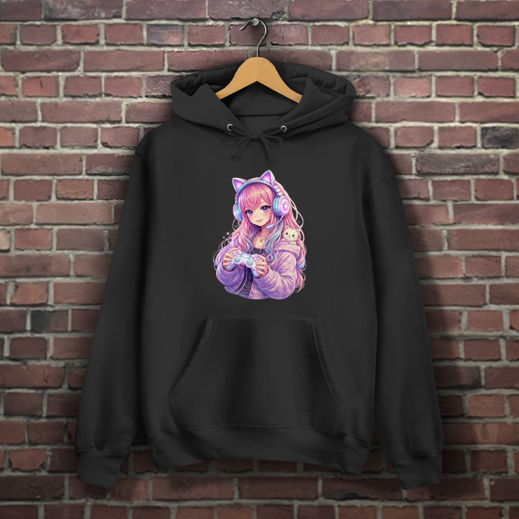 Damen Hoodie Zockergirl