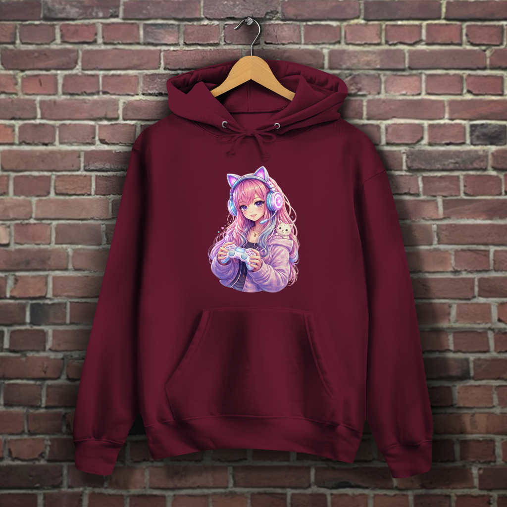 Damen Hoodie Zockergirl