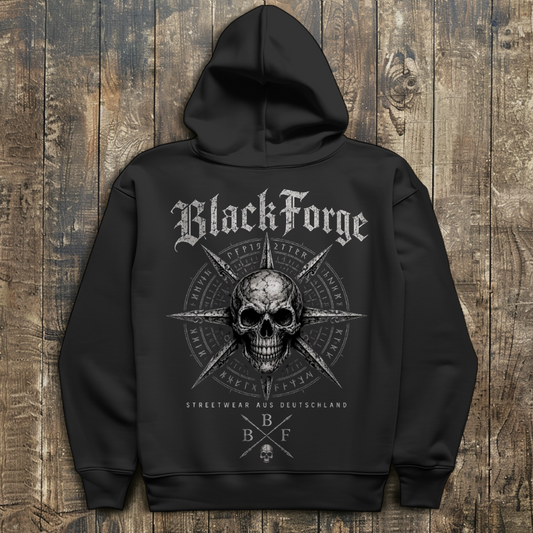 Herren Hoodie BlackForge mal anders