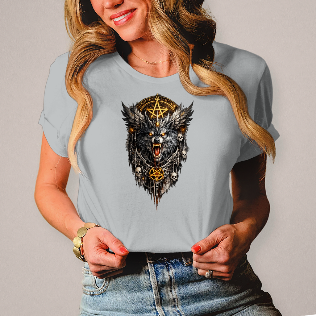 Damen T-Shirt Höllenalpha