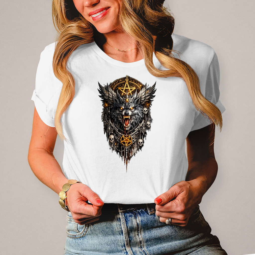 Damen T-Shirt Höllenalpha
