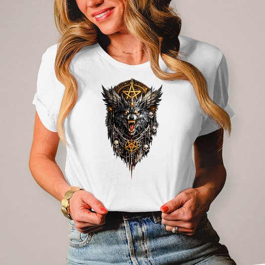 Damen T-Shirt Höllenalpha