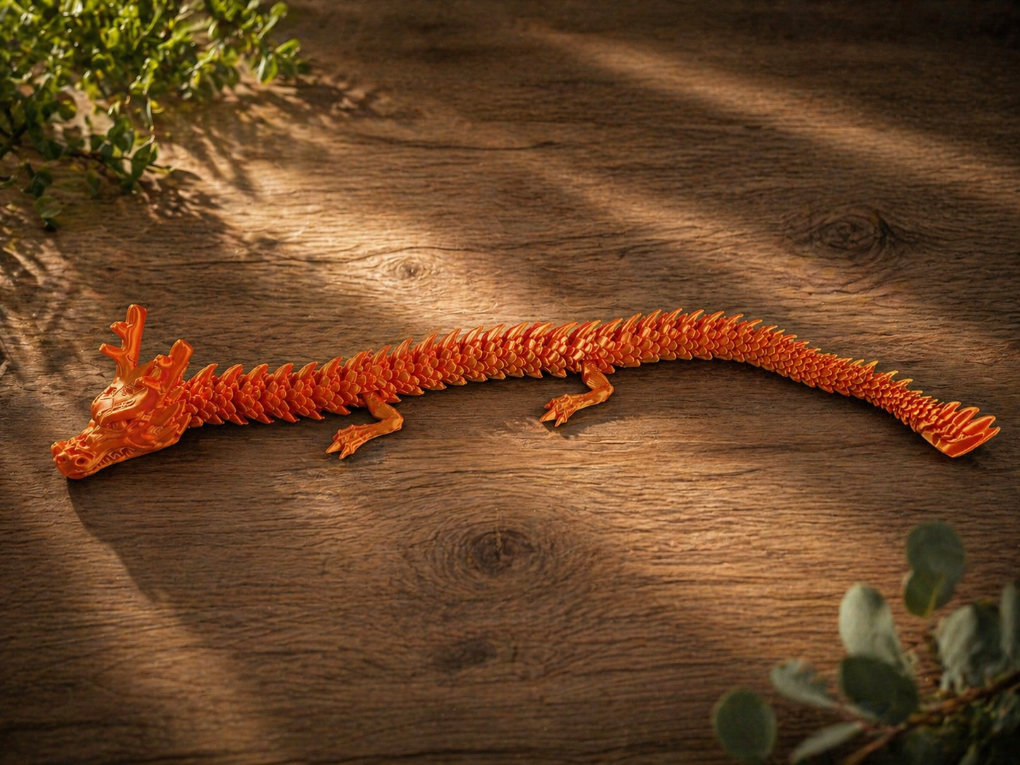 3D-gedruckter Gelenkdrache – Flexibler Fantasiedrache