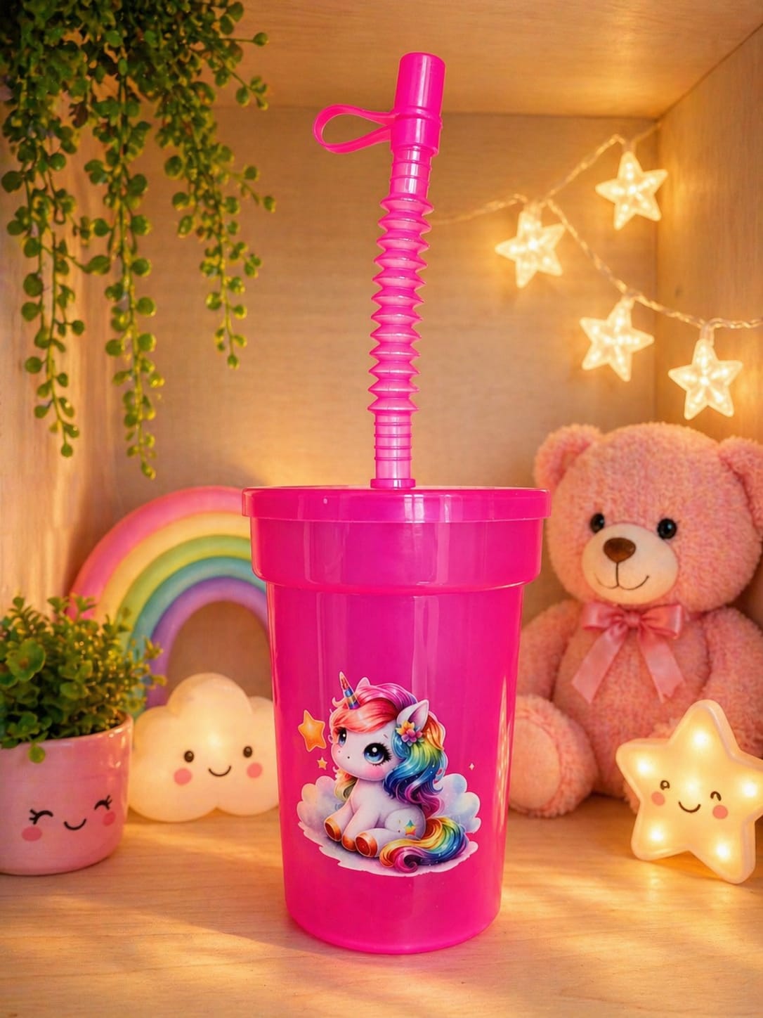 🦄 Einhorn Trinkbecher „Candy Rainbow“ 🌈