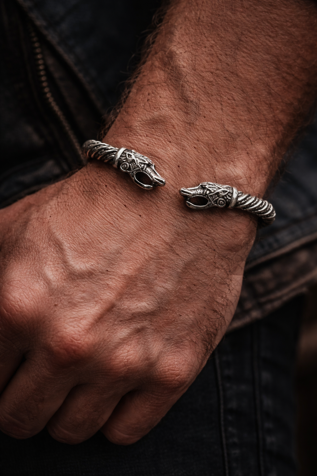 Wikinger-Armband aus Edelstahl