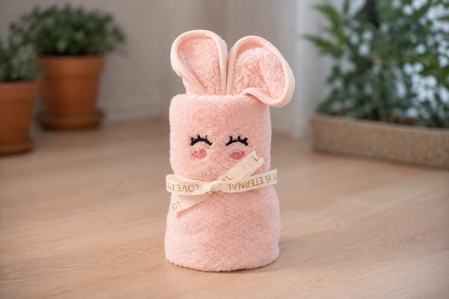 Kuscheliges Hasen-Handtuch – Niedliches Geschenk für Groß und Klein