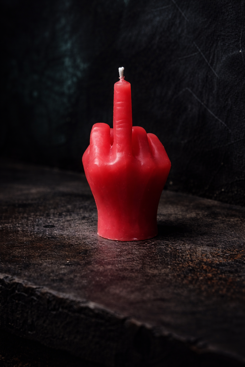 Statement-Kerze „Mittelfinger“ – Für alle, die klare Botschaften lieben