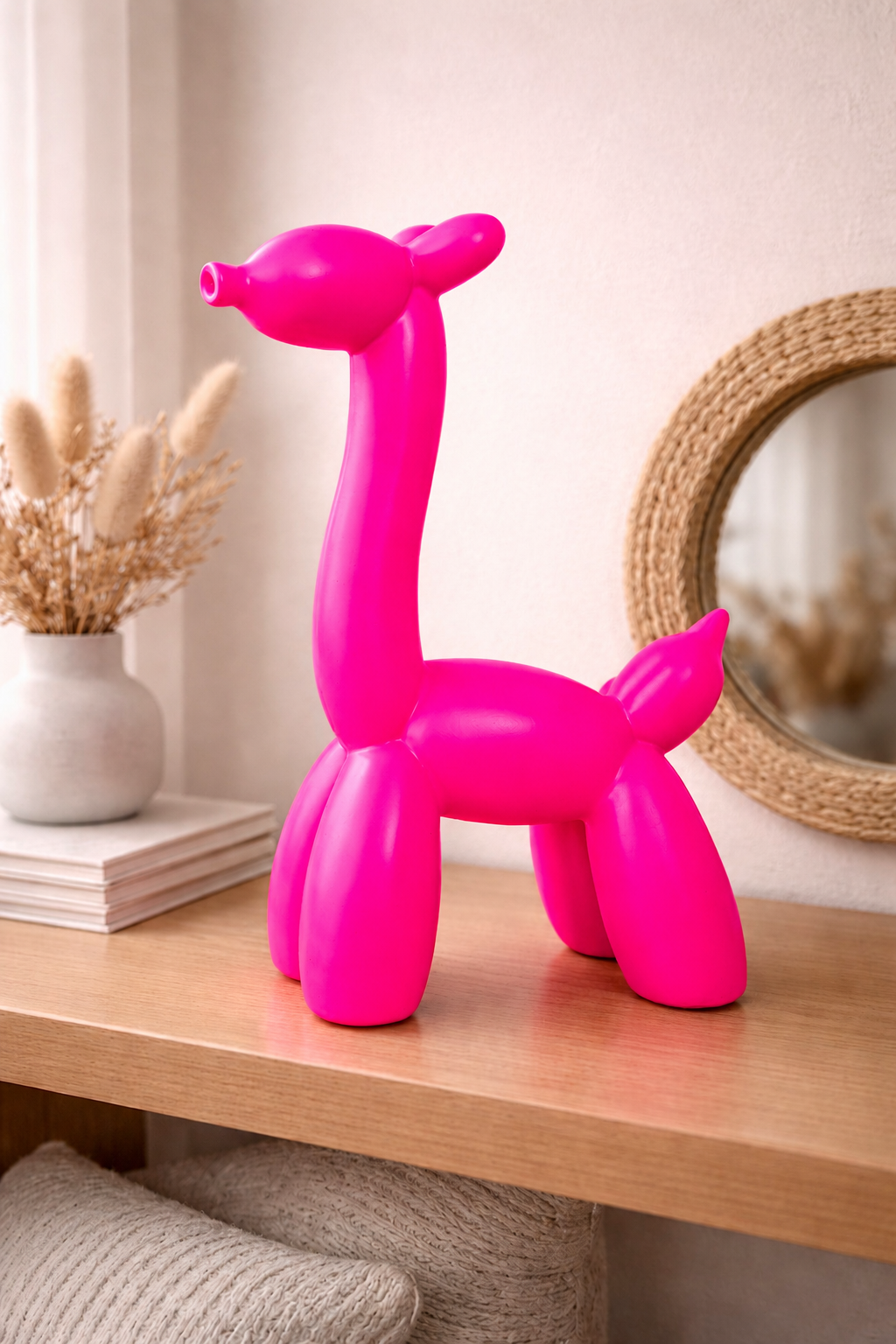 Ballonhund Dekofigur – Moderne Designskulptur