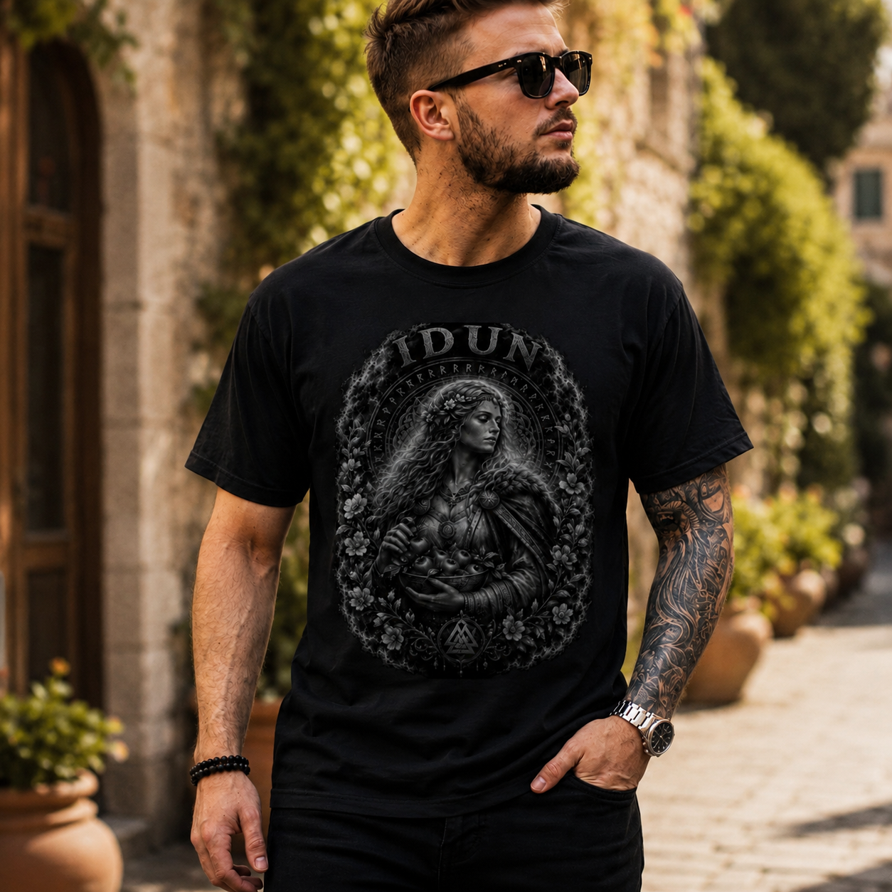 Herren T-Shirt IDUN Die Älteste der Äpfel