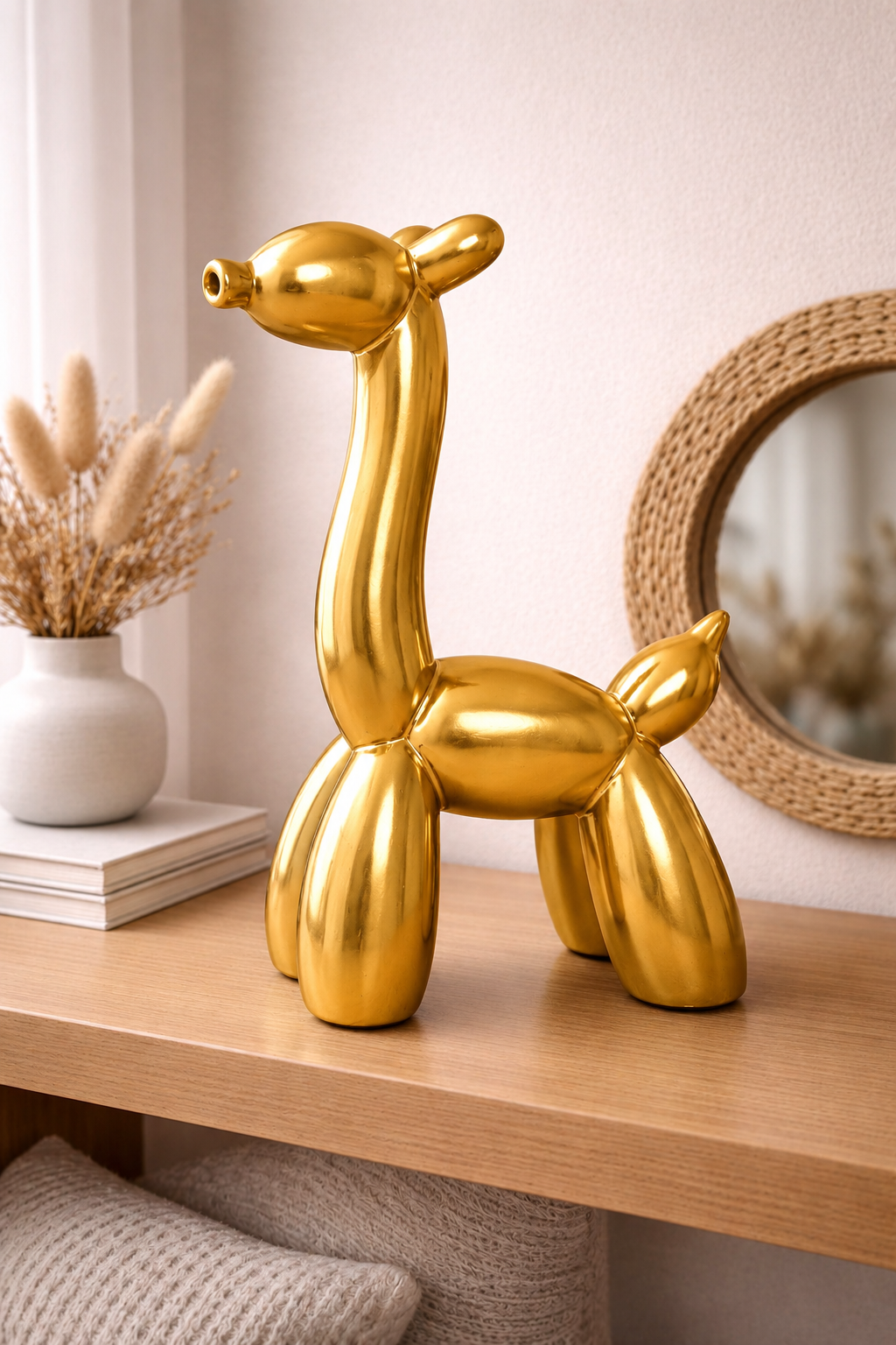 Ballonhund Dekofigur – Moderne Designskulptur