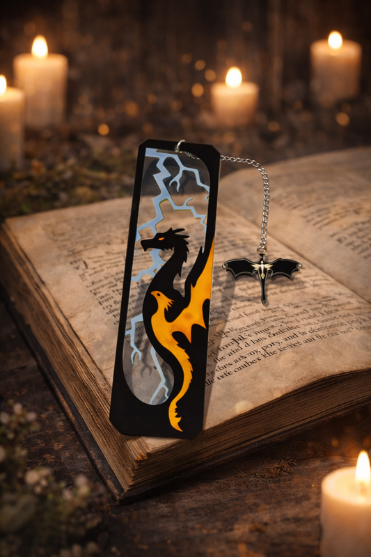 Lesezeichen „Drachenfeuer“